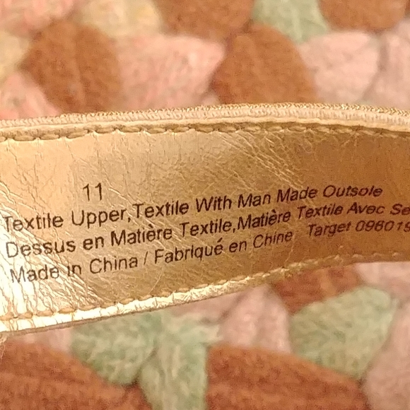 Merona gold strappy espadrilles - Picture 6 of 6